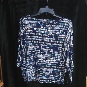 Women Tie Dolman Sleeve Top